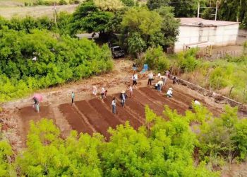 MAGA aporta asistencia técnica para la elaboración de huertos familiares