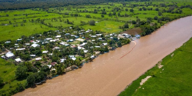 MARN continúa con el firme compromiso de sanear el río Motagua