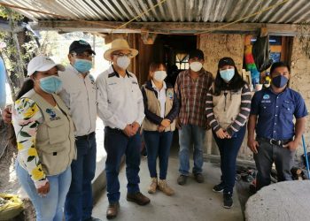 MAGA supervisa trabajos de agricultura familiar y reactivación económica