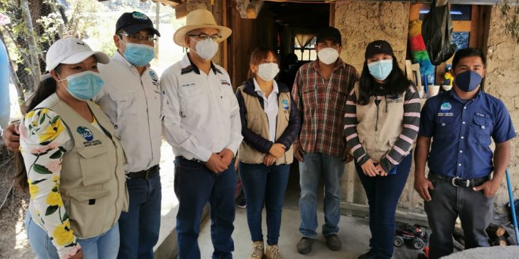 MAGA supervisa trabajos de agricultura familiar y reactivación económica