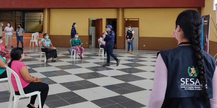 Subsecretario técnico de la Sesan sostiene encuentro de trabajo con Delegación de El Progreso