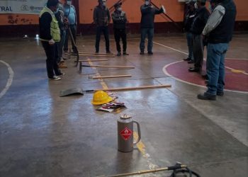 Brigadistas de Patzicía reciben capacitación sobre incendios forestales