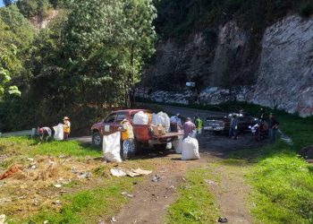 Quiché continúa con las acciones de Hacé tu parte, no más basura