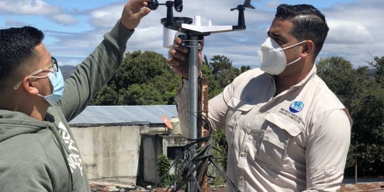 MAGA instala dos estaciones meteorológicas en Chiquimula