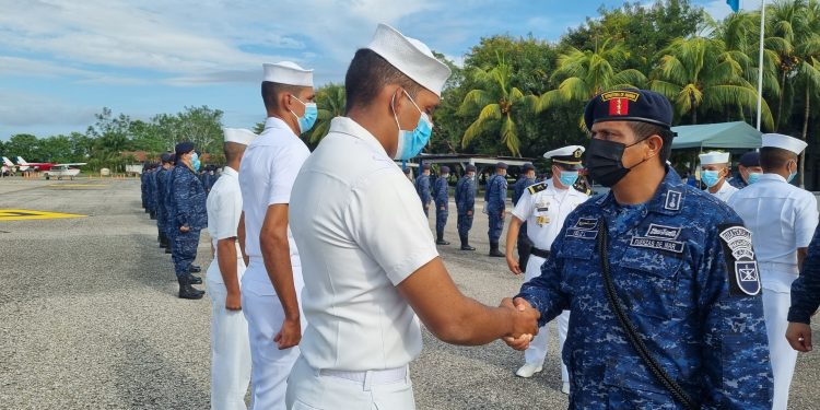 Marineros del Ejército de Guatemala concluyen Primer Curso de Patrón de Destacamento