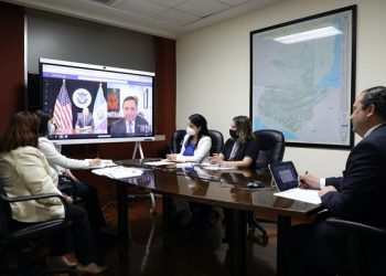 Canciller Búcaro y secretario Mayorkas reiteran compromiso en combate al coyotaje y crimen organizado transnacional