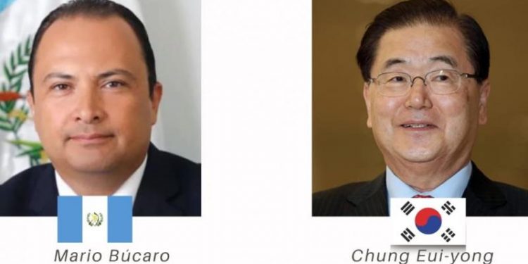Cancilleres de Guatemala y Corea buscan ampliar relación bilateral