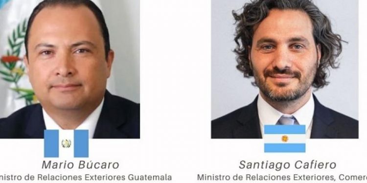 Cancilleres de Guatemala y Argentina buscan impulsar cooperación y comercio bilateral