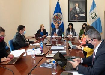 Canciller Mario Búcaro concluye exitosa visita de trabajo en la Secretaría General de la OEA