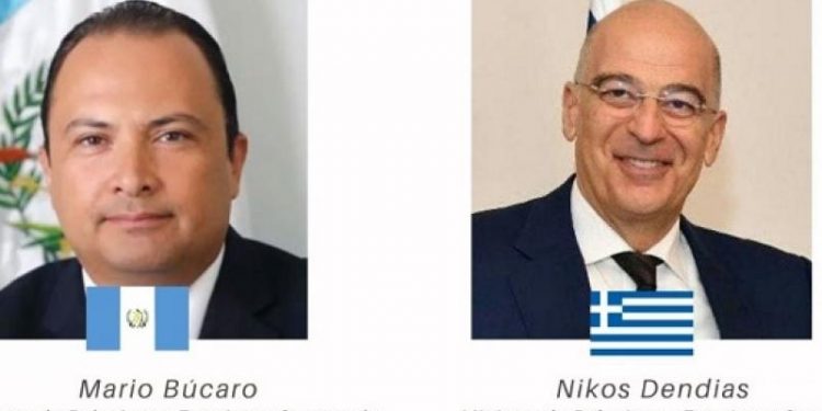 Cancilleres de Guatemala y Grecia acuerdan impulsar actividades para estrechar vínculos diplomáticos