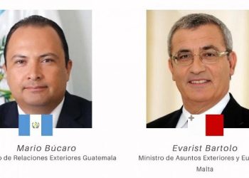 Cancilleres de Guatemala y Malta acuerdan afianzar relaciones bilaterales