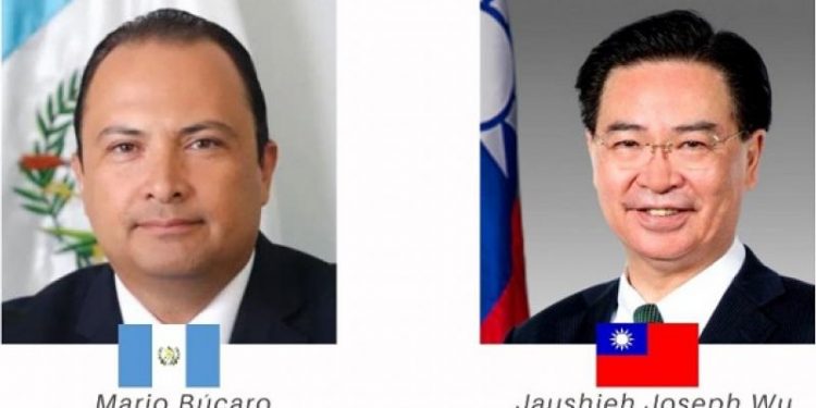 Canciller de Guatemala aborda temas de agenda bilateral con su homólogo de Taiwán