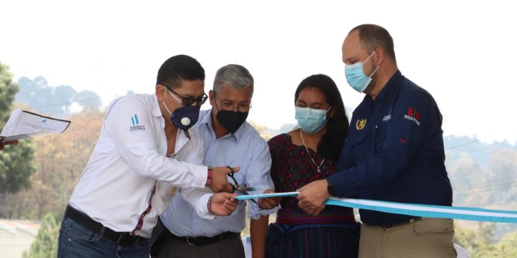 Autoridades de gobierno inauguraron reposición del tramo de la carretera CA-01 OCCIDENTE, San Lucas a Sumpango, Sacatepéquez