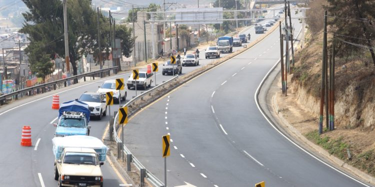 Autoridades de gobierno inauguraron reposición del tramo de la carretera CA-01 OCCIDENTE, San Lucas a Sumpango, Sacatepéquez