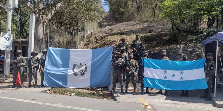 Ejército de Guatemala efectuó patrullajes de coincidencia con el Ejército de Honduras