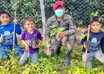Ejército de Guatemala conmemora el Día Internacional de la Tierra protegiendo los recursos naturales de los guatemaltecos