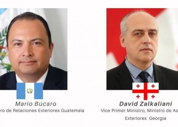 Cancilleres de Guatemala y Georgia promueven una relación bilateral más dinámica y proactiva