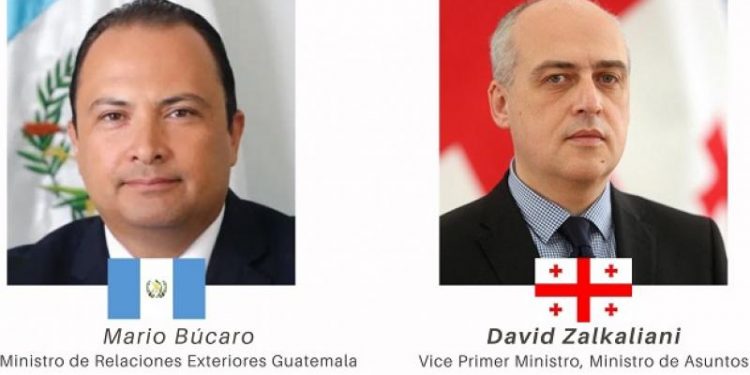 Cancilleres de Guatemala y Georgia promueven una relación bilateral más dinámica y proactiva