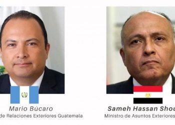 Cancilleres de Guatemala y Egipto acuerdan ampliar relación bilateral y multilateral