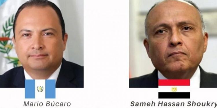 Cancilleres de Guatemala y Egipto acuerdan ampliar relación bilateral y multilateral