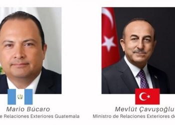 Cancilleres de Guatemala y Turquía reafirman deseo de trabajar por estrechar vínculos entre ambos países