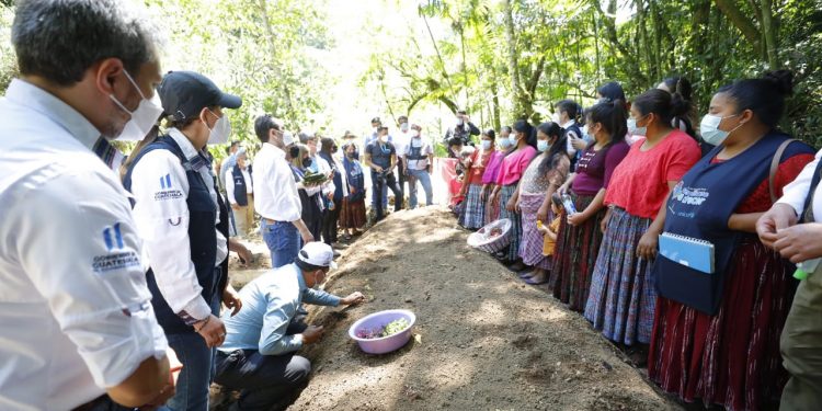 Titular de la Sesan visita Cecodii en Alta Verapaz en el marco de Acompáñame a Crecer