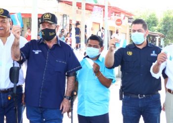 Presidente Dr. Alejandro Giammattei inaugura reposición carretera RD-SCH-6 tramo San Antonio Suchitepéquez -San Miguel Panan Suchitepéquez