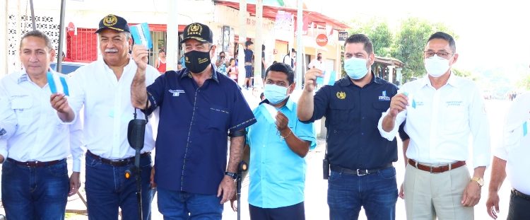 Presidente Dr. Alejandro Giammattei inaugura reposición carretera RD-SCH-6 tramo San Antonio Suchitepéquez -San Miguel Panan Suchitepéquez