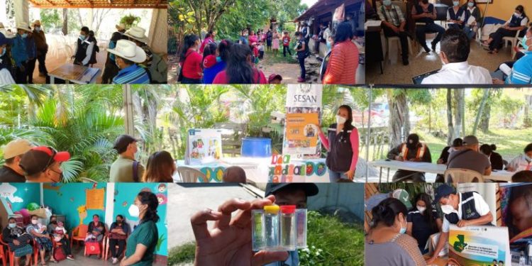 Integrantes de la Comusan e instituciones en Baja Verapaz fortalecen sus conocimientos