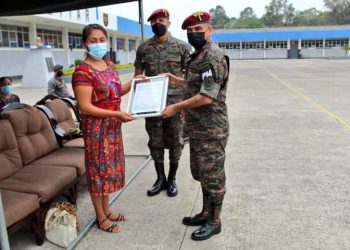 Segunda Brigada de Policía Militar entrega reconocimiento de “Visita Distinguida”