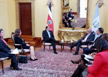 Guatemala y Costa Rica destacan liderazgo a niveles regional y multilateral