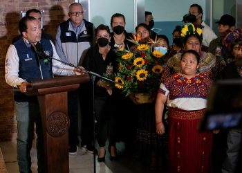 Retorna al país la migrante connacional Juana Alonzo Santizo, a quien Minex brindó acompañamiento en todo su proceso