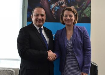 Canciller de Guatemala y directora de Alianzas de Unicef abordan asuntos de bienestar de la niñez
