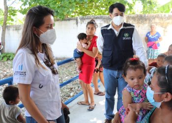 Secretaria forma parte de intervenciones junto a Delegación de Sesan en Petén