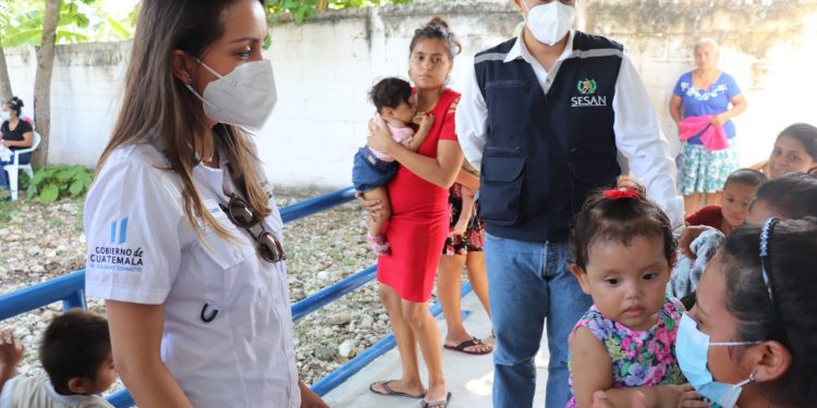 Secretaria forma parte de intervenciones junto a Delegación de Sesan en Petén