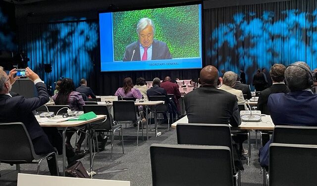 Delegación de Guatemala participa en conferencia internacional Estocolmo+50