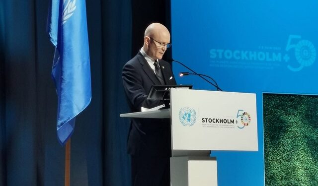 Guatemala interviene en conferencia Estocolmo+50 en representación de la AEC