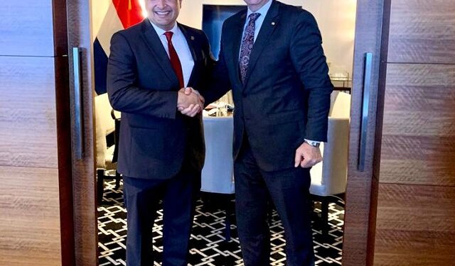 Cancilleres de Guatemala y Paraguay reafirman lazos de amistad entre ambas naciones