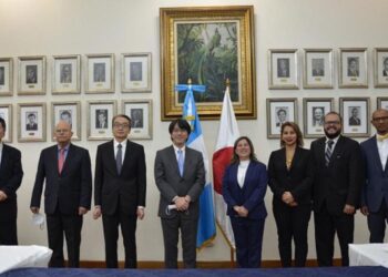 Funcionarios del Minex abordan temas bilaterales con director de División de México, América Central y el Caribe de la Cancillería japonesa