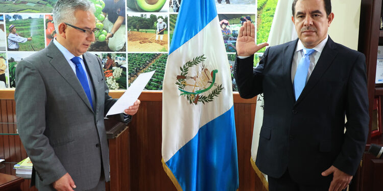 Asume nuevo viceministro de Desarrollo Económico y Rural del MAGA