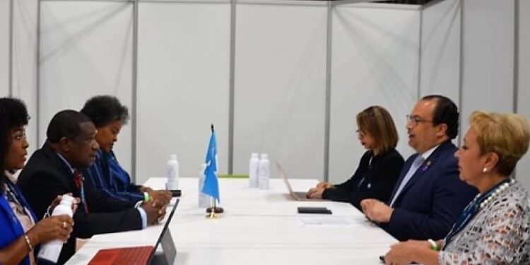 Guatemala y Santa Lucía refuerzan vínculos de amistad y cooperación bilateral