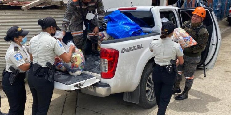 Fodes entregó alimentos a familias de Tajumulco