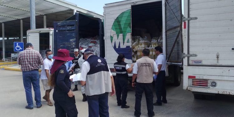 Familias de Petén reciben raciones alimenticias