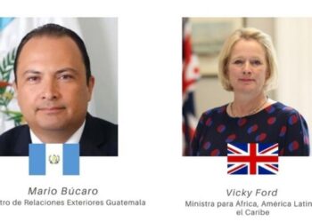 Canciller de Guatemala y ministra de América Latina de la Cancillería británica abordaron temas estratégicos de mutuo interés