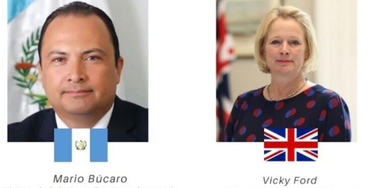 Canciller de Guatemala y ministra de América Latina de la Cancillería británica abordaron temas estratégicos de mutuo interés