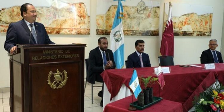Guatemala y Catar afianzan vínculos diplomáticos, económicos y de lucha contra cambio climático