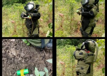 Expertos en explosivos han incautado 114 armas de fuego y municiones