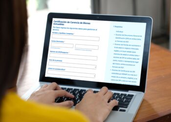 Certificación de Carencia de Bienes, gratuita y en línea