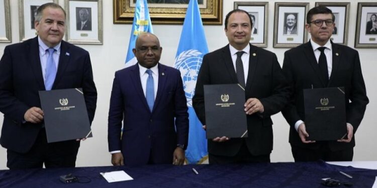 MINEX e IGM suscriben acuerdo sobre migración y refugio con el Sistema de Naciones Unidas