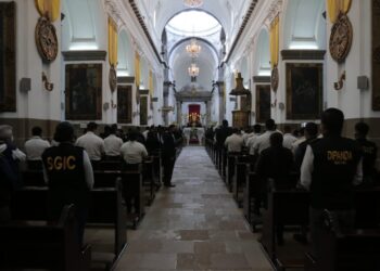 Celebran actos de acción de gracias en honor a los 25 años de la PNC